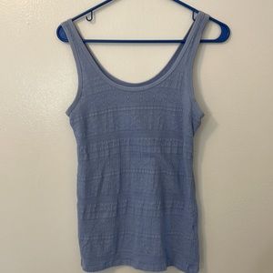 Perfect Tank light blue large tank top nice design fabric